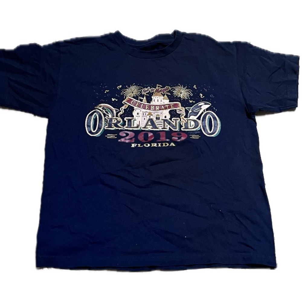 Orlando 2019 Graphic Short Sleeve Tee - Navy Blue
